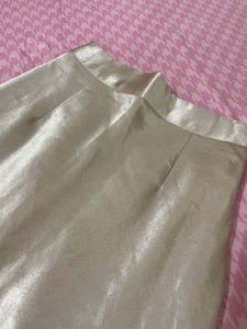 Satin Midi Skirt