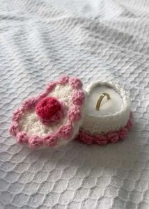 Handmade Crochet Ring Box