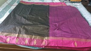 Beautiful Brown &amp; Pink Saree
