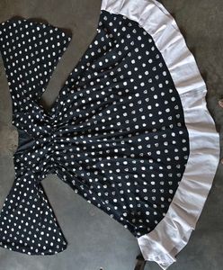 Chic Polka Dot Ruffle Dress