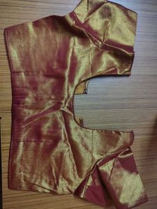 Shimmering Silk Blend Blouse