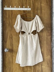 Elegant Cut-Out Mini Dress