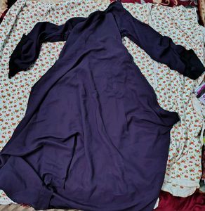 Grand Purple/Violet Abaya Trendy Model On Sale, 🎉
