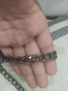 Red Chain Strap Clutch