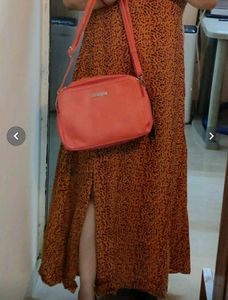 Dressberry Mustard Yellow And Animal Print Mexi Dress