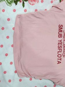 Casual Pink T-Shirt