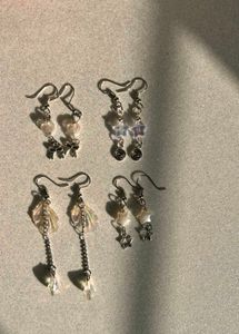 Minimal Fairycore Earrings Set