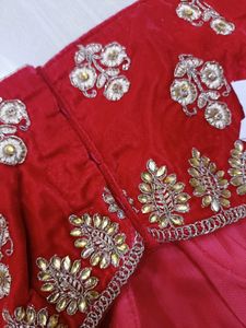 Red Bridal Lehenga Choli