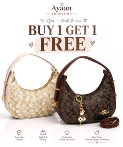 Buy 1 Get ONE  Free Coach moon with charm&carry ba