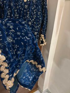 Embroidered Premium Velvet Kurta Set