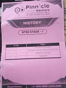 NTSE stage 1 mcq practice questions