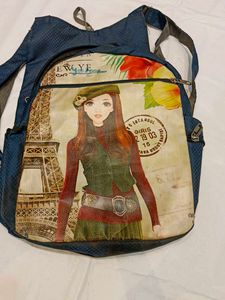 Chic Paris Themed Backpack