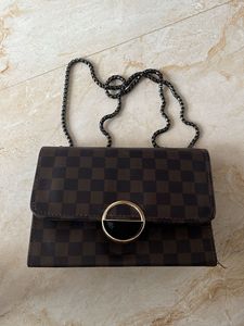 Checkered Crossbody Bag