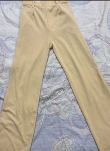New Women's Beige Trousers Pants