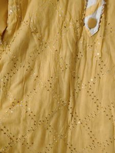 Yellow Kurta Set with Dupatta