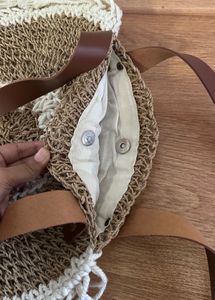 Boho Macrame Fringe Tote Bag