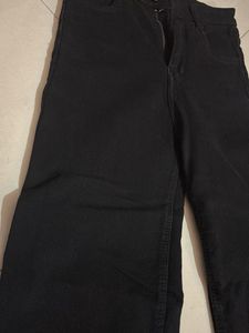 Black Wide Leg Jeans