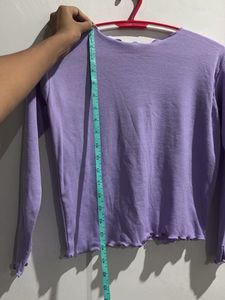 Lavender  Long Sleeve Top💜