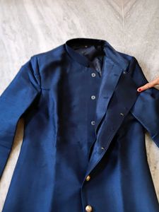 Men's Navy Blue Sherwani