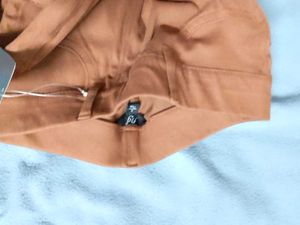 Brown Slim Fit Pants