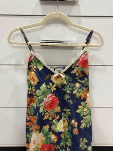Floral Print Mini Dress