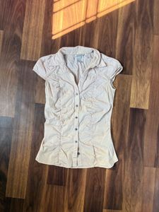 H&M soft pink top