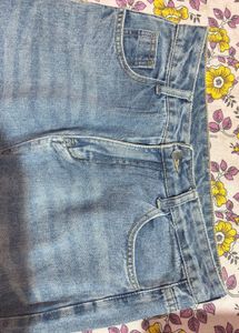 blue denim jeans