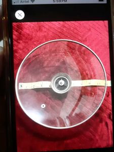 Happy Baron 24 Carat Gold Plated Glass Pot Lid