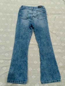 DNMX Women denim flared jeans