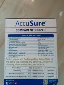 AccuSure Compact Nebulizer