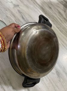 Induction Based Kadhai With Glass Led