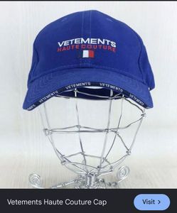 vetements Navy Cap