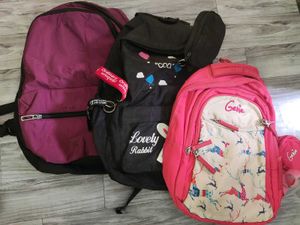 Bundle of cute backpacks.