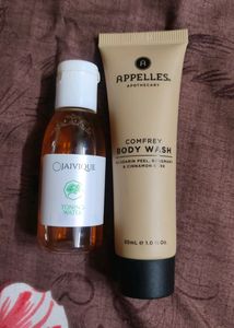 Body Wash And Toner