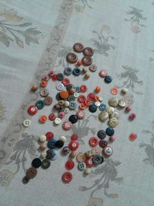 Assorted Buttons Craft Supply