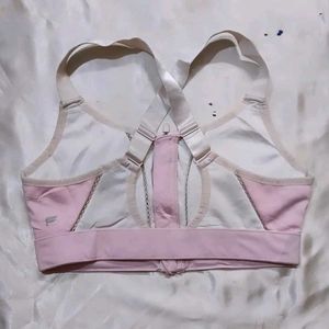 Zip Front Sports Bra