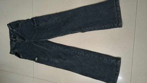 Dark Wash Cargo Jeans