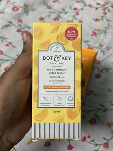 Dot &amp; Key Vitamin C-E Serum &amp; Face Wash (sealed)