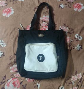 Stylish Black korean Tote Bag