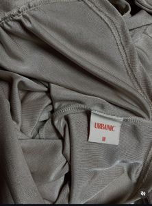 Ruched Button-Up Collared Top