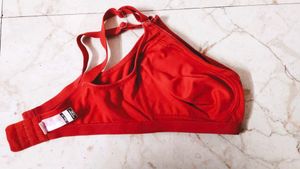 Red Floret Bra &amp; Chic Wristlet Combo