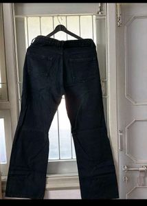 Zara Black Wide Leg Jeans