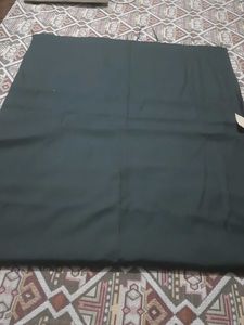 Solid Dark gray Unstitched Fabric by siyara