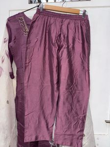 Beads And Stone Work Kurta set