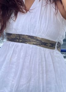 Flowy White Maxi Dress