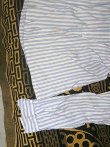 Classic Striped Button-Up Shirt