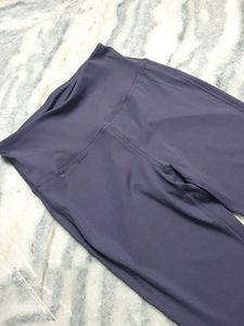Purple High rise Flare Leggings