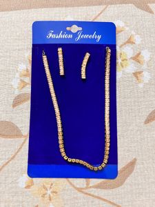 Golden Necklace Set