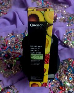 Quench Ultra Light Sunscreen SPF 50+ PA++++