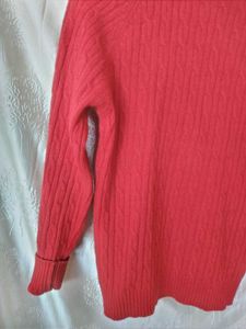 Red Woolen Sweater